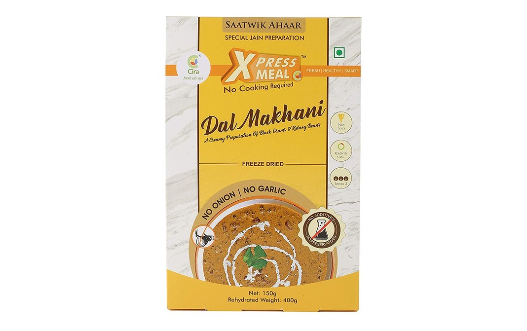 Cira Xpress Meal Dal Makhani Saatwik Ahaar   Box  150 grams